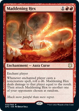 Maddening Hex [AFC-32] - [Commander: Adventures in the Forgotten Realms] (English)