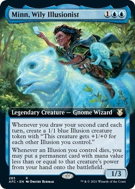 Minn, Wily Illusionist (Extended Art) (285) [Adventures in the Forgotten Realms]