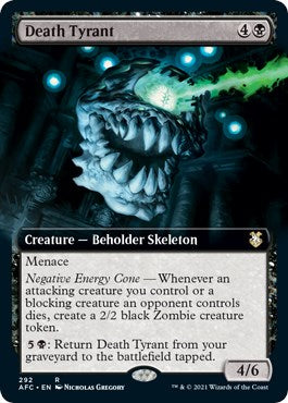 Death Tyrant (Extended Art) [AFC-292] - [Commander: Adventures in the Forgotten Realms] (English)
