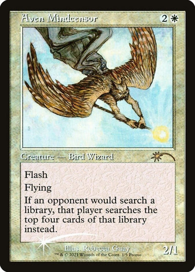 Aven Mindcensor (Retro Frame) [WPN-1] - [WPN & Gateway Promos] (English)