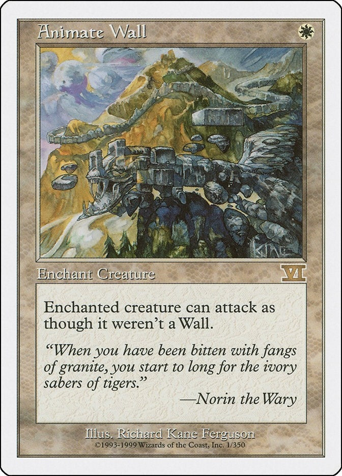 Animate Wall (1) [Classic Sixth Edition]