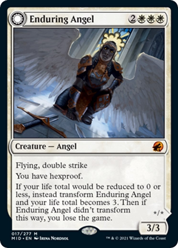 Image for Enduring Angel (17) [Innistrad: Midnight Hunt] - Magic: The Gathering