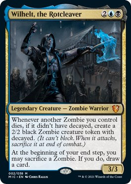 Wilhelt, the Rotcleaver [MIC-2] - [Commander: Innistrad: Midnight Hunt] (English)