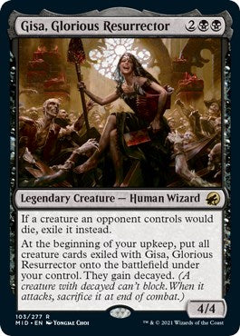 Gisa, Glorious Resurrector [MID-103] - [Innistrad: Midnight Hunt] (English)