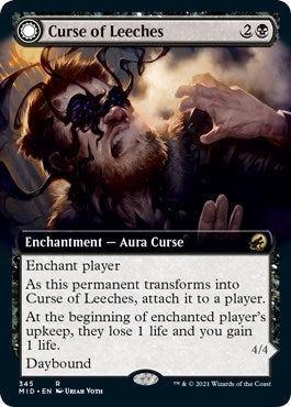 Curse of Leeches (Extended Art) [MID-345] - [Innistrad: Midnight Hunt] (English)