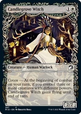 Candlegrove Witch (Showcase) (287) [Innistrad: Midnight Hunt]