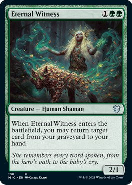 Eternal Witness [MIC-138] - [Commander: Innistrad: Midnight Hunt] (English)