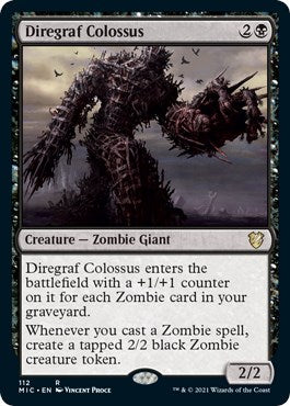 Diregraf Colossus [MIC-112] - [Commander: Innistrad: Midnight Hunt] (English)