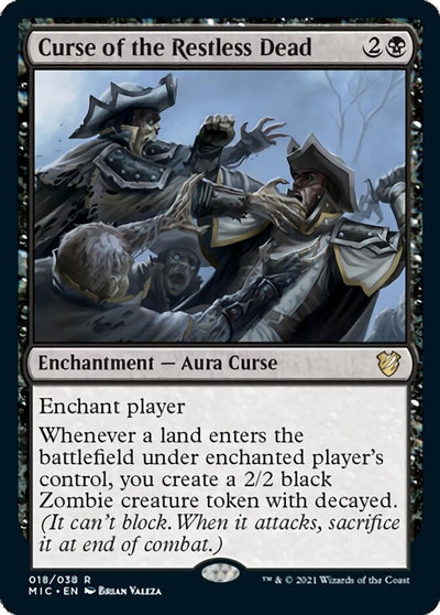 Curse of the Restless Dead [MIC-18] - [Commander: Innistrad: Midnight Hunt] (English)