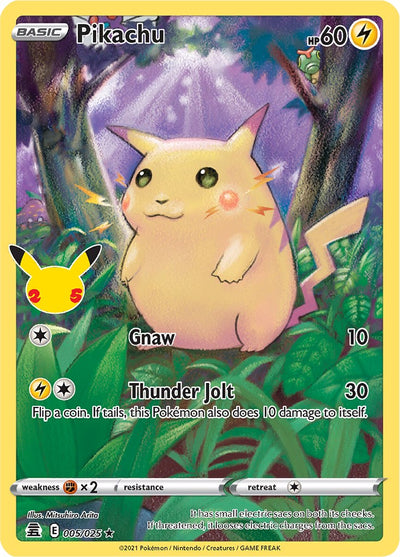 Pikachu [CLB-005/025] - [Celebrations] [{langShort}]