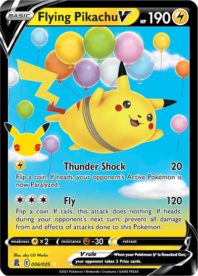 Flying Pikachu V [CLB-006/025] - [Celebrations] [{langShort}]