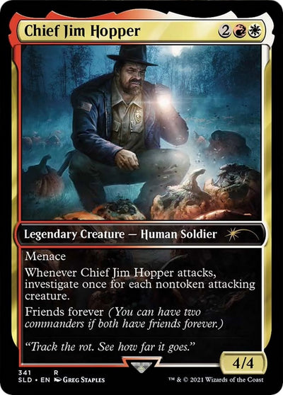 Chief Jim Hopper [SLD-341] - [Secret Lair Drop Series] (English)