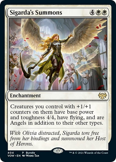 Sigarda's Summons (VOW Bundle) - Unique and Miscellaneous Promos [UMP-404]
