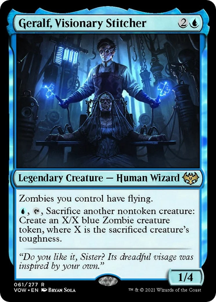 Geralf, Visionary Stitcher (61) [Innistrad: Crimson Vow]