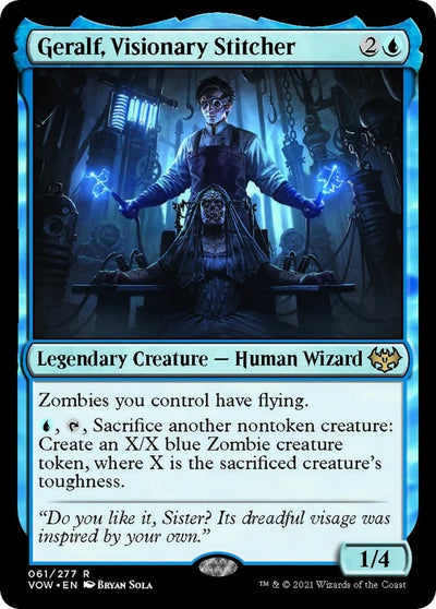 Geralf, Visionary Stitcher (61) [Innistrad: Crimson Vow]