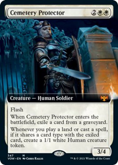 Cemetery Protector (Extended Art) (347) [Innistrad: Crimson Vow]
