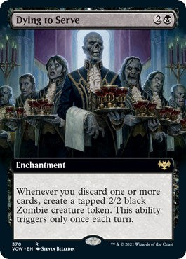 Dying to Serve (Extended Art) [VOW-370] - [Innistrad: Crimson Vow] (English)