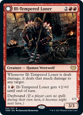 Ill-Tempered Loner [VOW-162] - [Innistrad: Crimson Vow] (English)