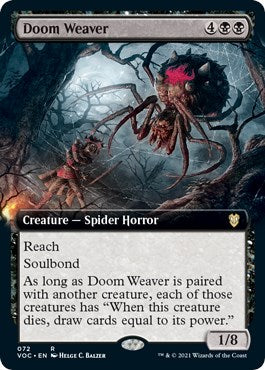 Doom Weaver (Extended Art) [VOC-72] - [Commander: Innistrad: Crimson Vow] (English)