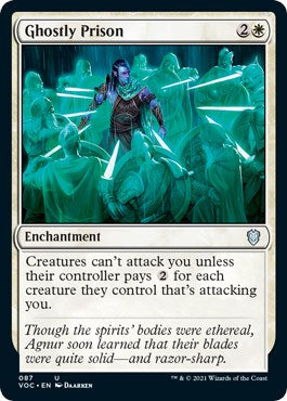 Ghostly Prison [VOC-87] - [Commander: Innistrad: Crimson Vow] (English)