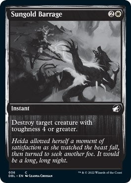 Sungold Barrage (36) [Innistrad: Double Feature]