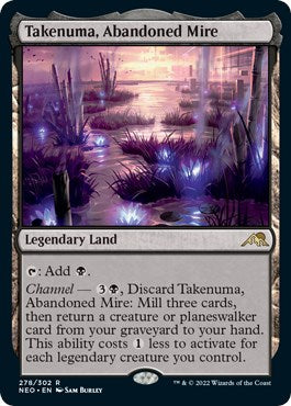 Takenuma, Abandoned Mire [NEO-278] - [Kamigawa: Neon Dynasty] (English)