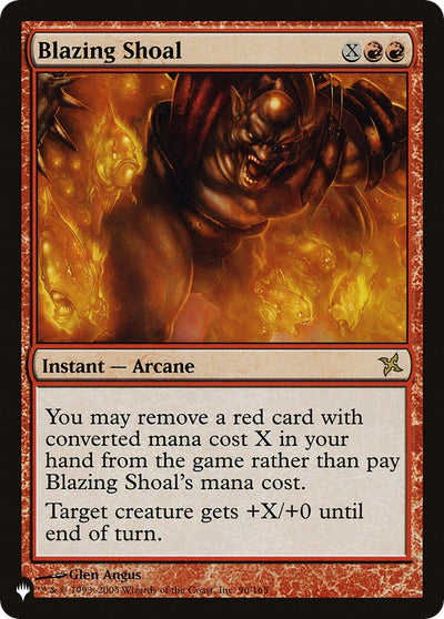 Blazing Shoal [LIST-96/165] - [The List Reprints] (English)