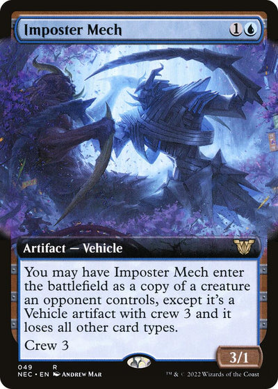 Imposter Mech (Extended Art) [NEC-49] - [Commander: Kamigawa: Neon Dynasty] (English)