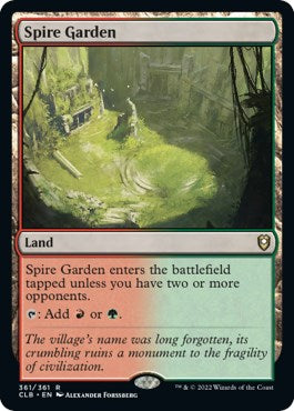 Spire Garden [CLB-361] - [Commander Legends: Battle for Baldur's Gate] (English)