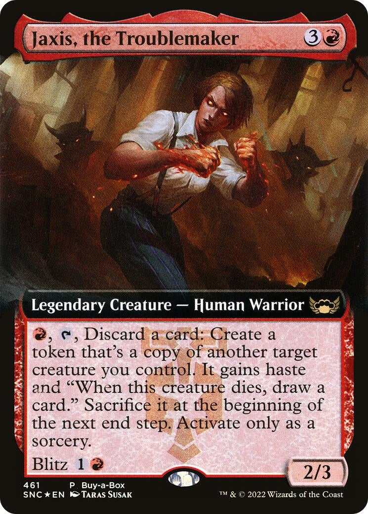 Jaxis, the Troublemaker (461) [Buy-A-Box Promos]