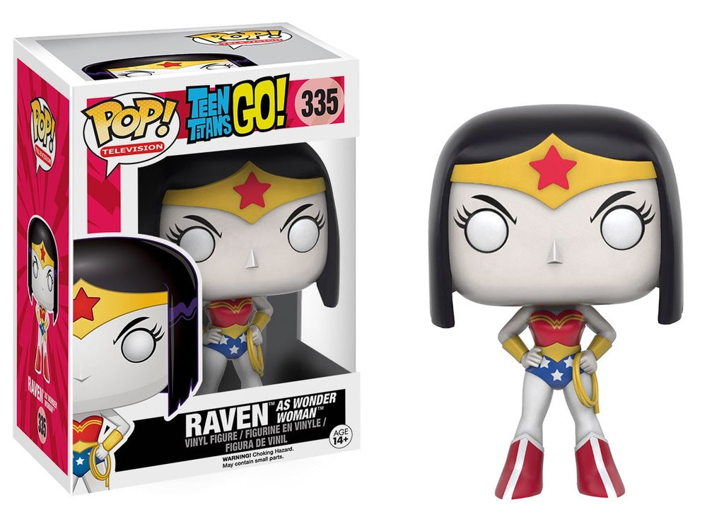 Funko Pop! Teen Titans Go! Raven As Wonder Woman Exclusive #335