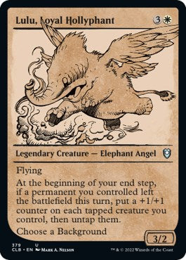 Lulu, Loyal Hollyphant (Showcase) - Commander Legends: Battle for Baldur's Gate [CLB-379]