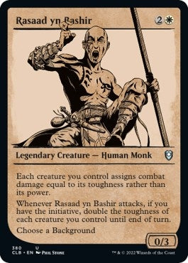 Rasaad yn Bashir (Showcase) (380) [Commander Legends: Battle for Baldur's Gate]