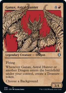 Ganax, Astral Hunter (Showcase) [CLB-398] - [Commander Legends: Battle for Baldur's Gate] (English)