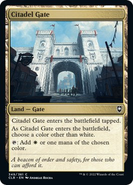 Citadel Gate [CLB-349] - [Commander Legends: Battle for Baldur's Gate] (English)