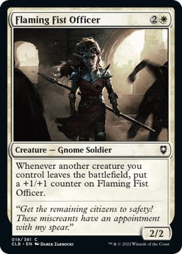 Image for Flaming Fist Officer (19) [Commander Legends: Battle for Baldur's Gate] - Magic: The Gathering