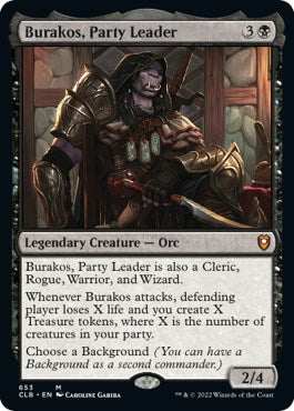 Burakos, Party Leader [CLB-653] - [Commander Legends: Battle for Baldur's Gate] (English)