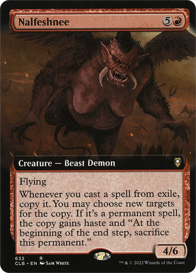 Nalfeshnee (Extended Art) [CLB-632] - [Commander Legends: Battle for Baldur's Gate] (English)