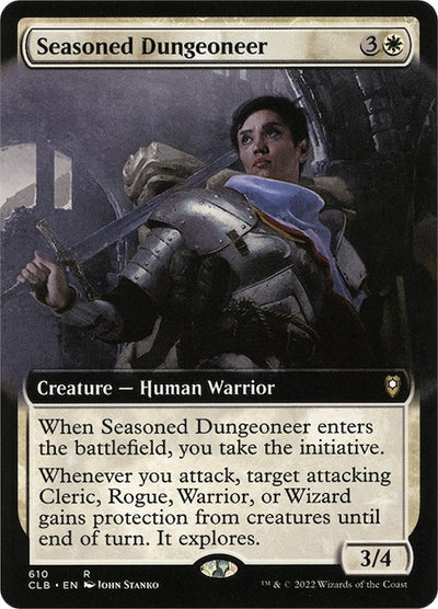 Seasoned Dungeoneer (Extended Art) (610) [Commander Legends: Battle for Baldur's Gate]