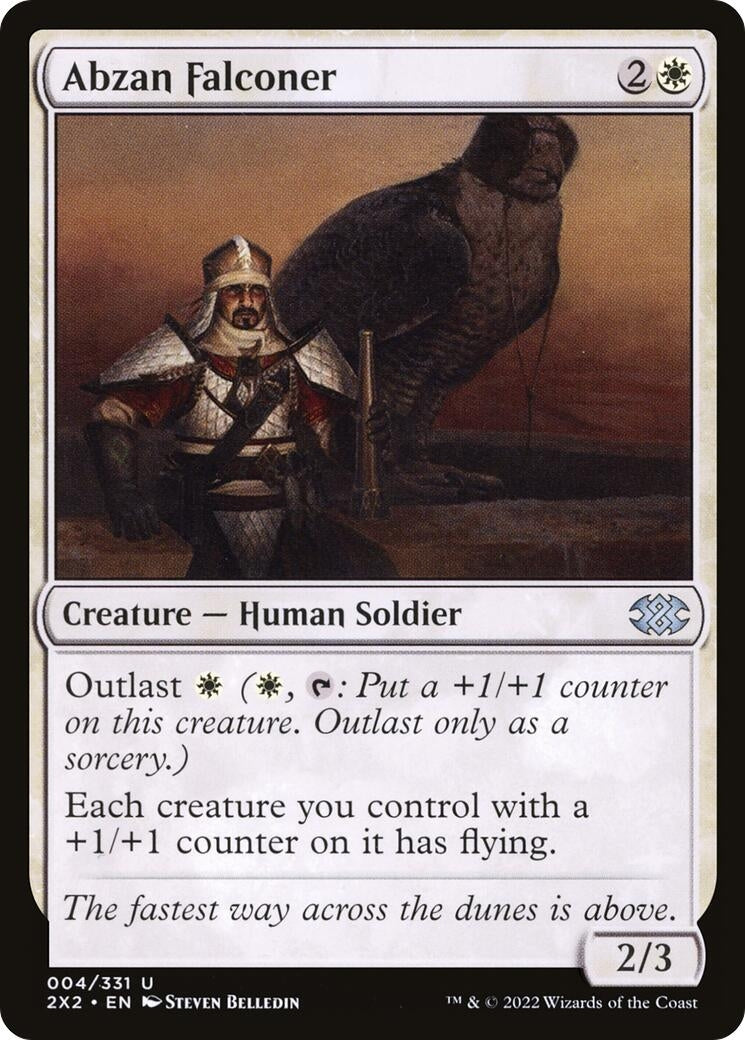 Image for Abzan Falconer (4) [Double Masters 2022] - Magic: The Gathering