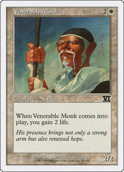 Venerable Monk (50) [Classic Sixth Edition]