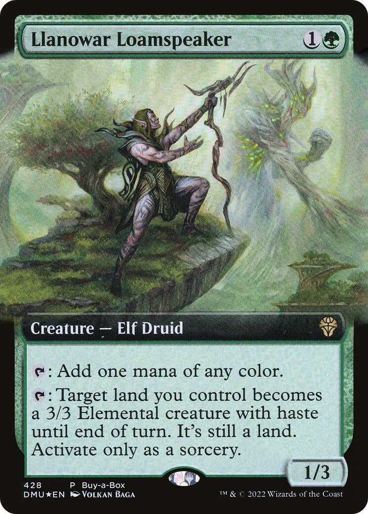 Llanowar Loamspeaker (428) [Buy-A-Box Promos]