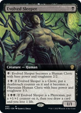 Evolved Sleeper (Extended Art) [DMU-402] - [Dominaria United] (English)