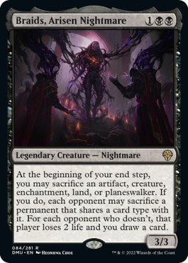 Braids, Arisen Nightmare [DMU-84] - [Dominaria United] (English)