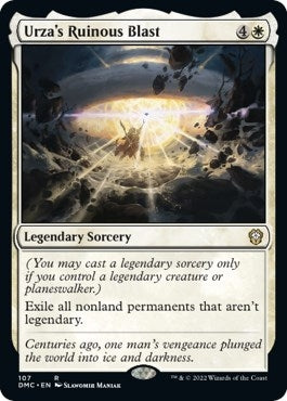 Urza's Ruinous Blast (107) [Dominaria United]