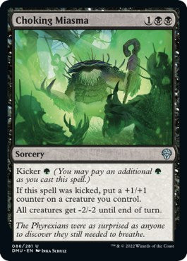 Choking Miasma [DMU-86] - [Dominaria United] (English)