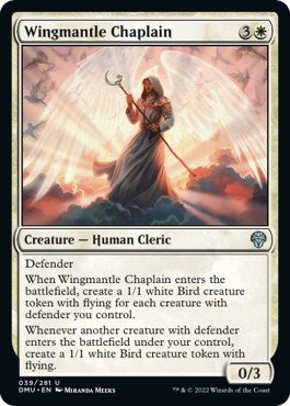 Wingmantle Chaplain (39) [Dominaria United]