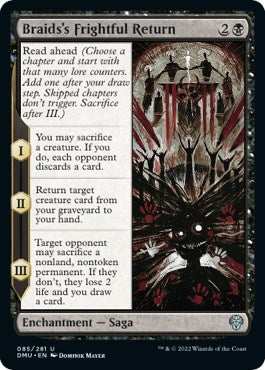 Braids's Frightful Return [DMU-85] - [Dominaria United] (English)