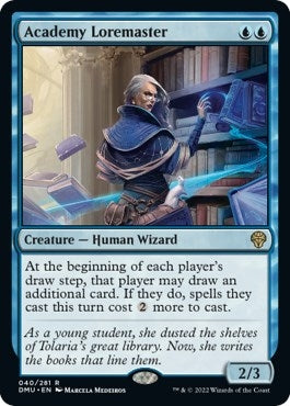 Academy Loremaster (40) [Dominaria United]