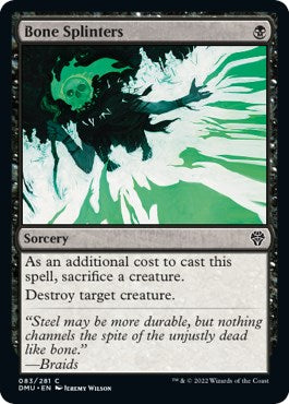Bone Splinters [DMU-83] - [Dominaria United] (English)